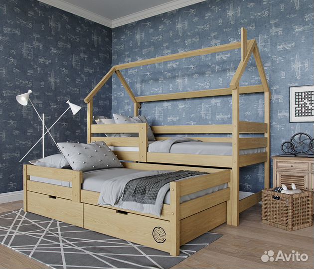 Двухъярусная кроватьдетская