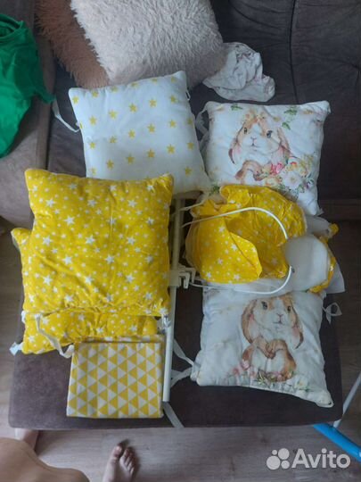 Бортики в кроватку