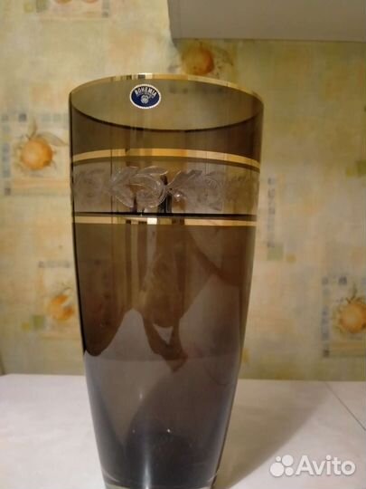 Вазы Богемское стекло