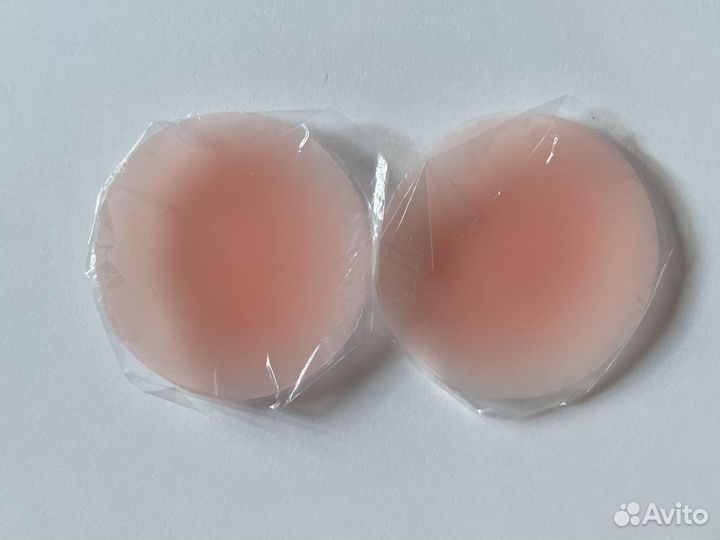 Силиконовые накладки на грудь 6,5 см