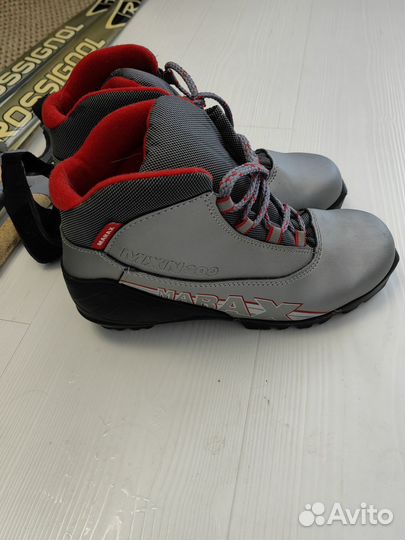 Лыжи Rossignol (классика и конёк) с ботинками