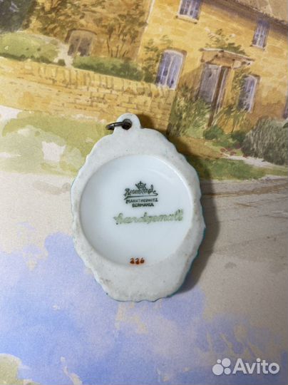 Rosenthal фарфоровый кулон