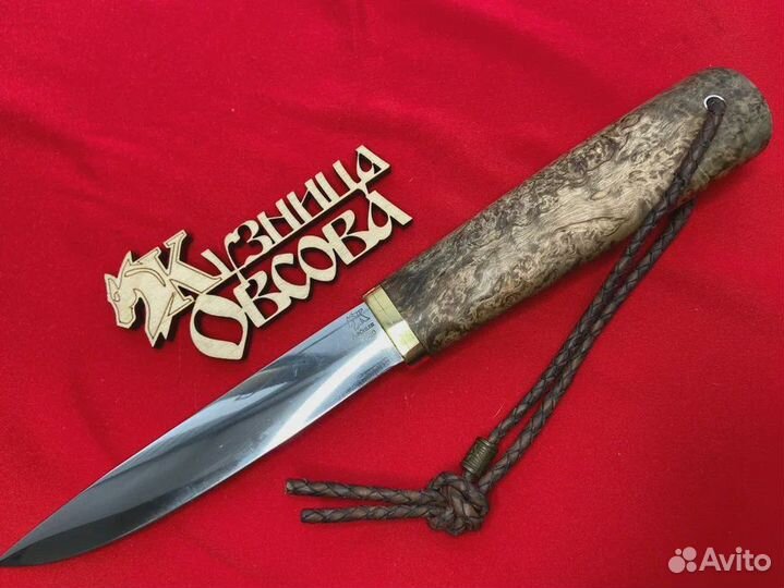Нож якутский из кованой стали К340