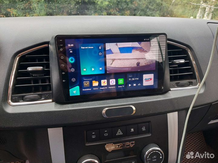 Teyes cc3 6/128 на УАЗ Патриот или Ниву urban