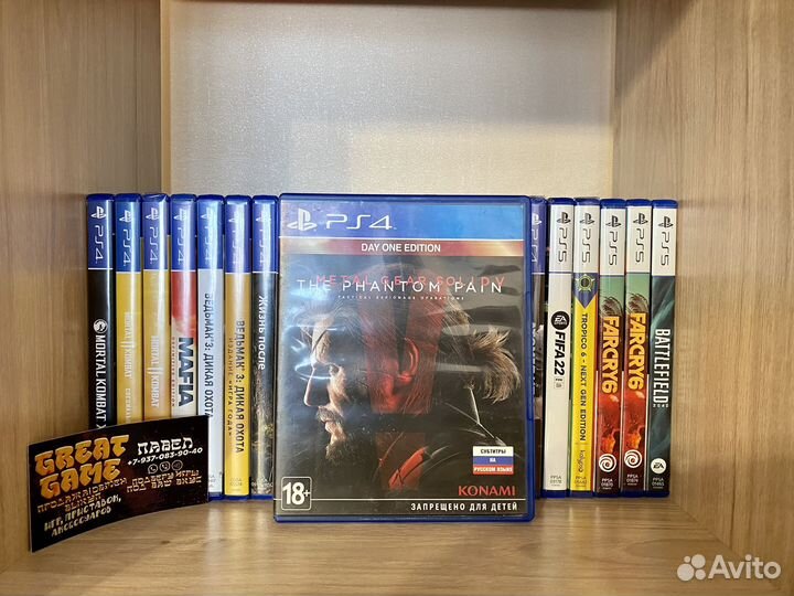 Игры PS4: Metal Gear Solid 5: The Phantom Pain