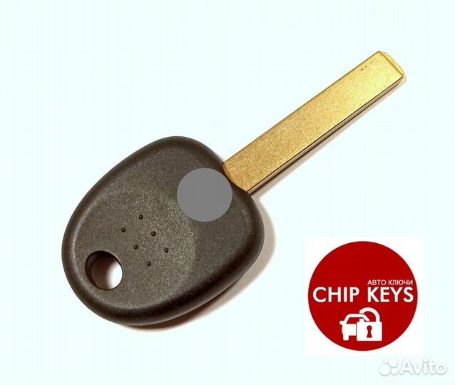 Ключ зажигания Хендай, Hyundai Solaris. С чипом 6F