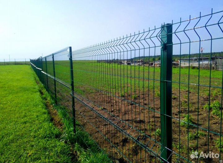 Забор 3Д гитерра под ключ