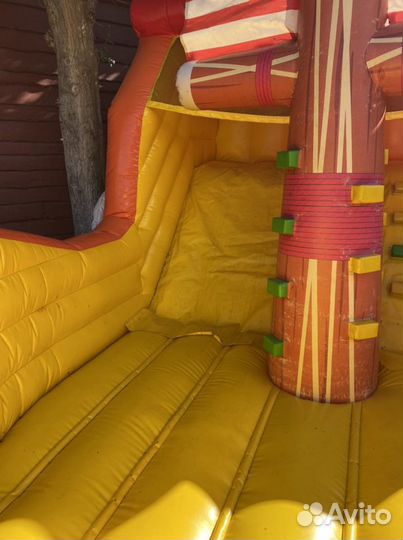 Детский надувной батут бу