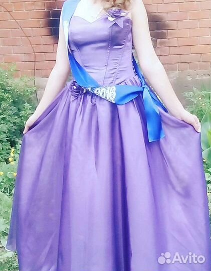 Вечернее платье в пол 44-48