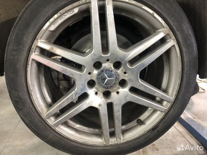 Диски на mercedes r18 amg разноширокие