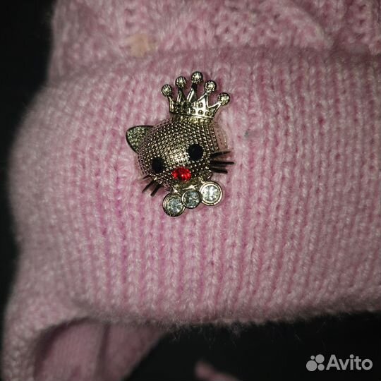 Шапка для девочки зима