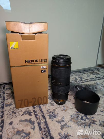 Nikon 70-200mm f/4G ED VR AF-S Nikorr