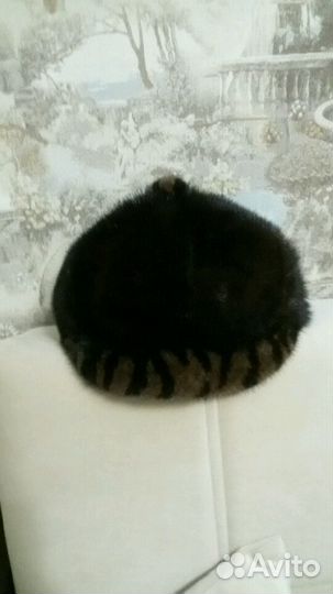 Берет норковый