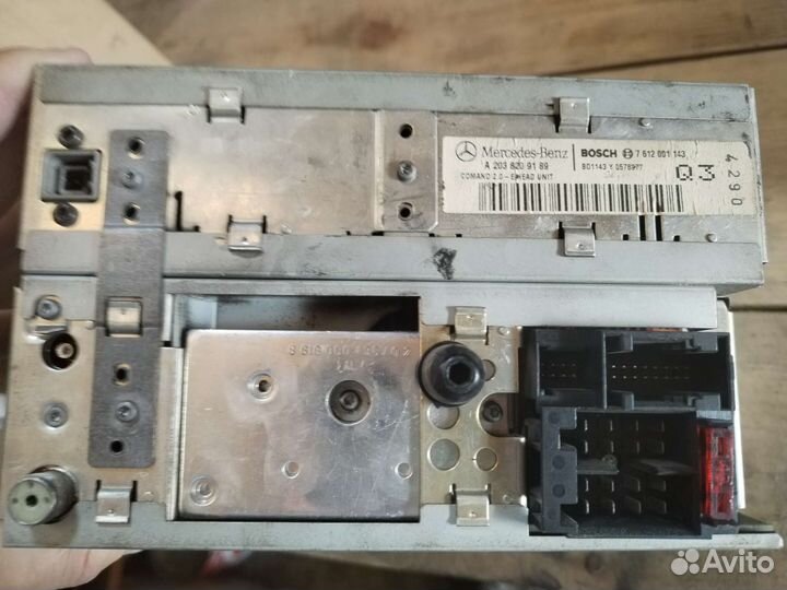 Автомагнитола Mercedes Benz Comand 2.0