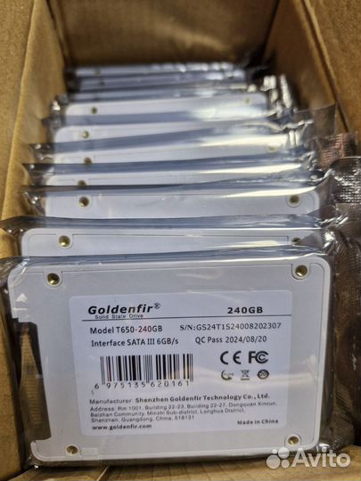 Диски Ssd 240gb новые