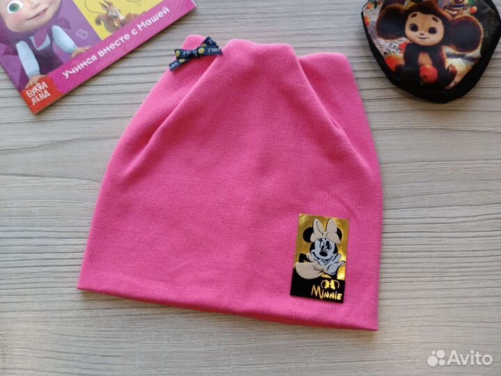 Шапки детские для девочки новые осень-весна
