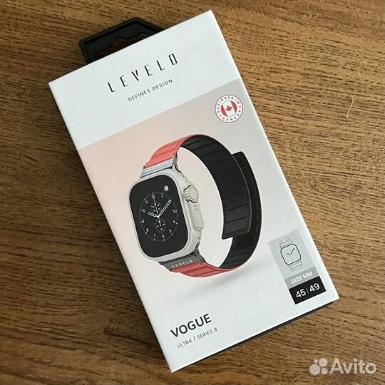 Vogue Magnetic Silicone Watch Band от Levelo