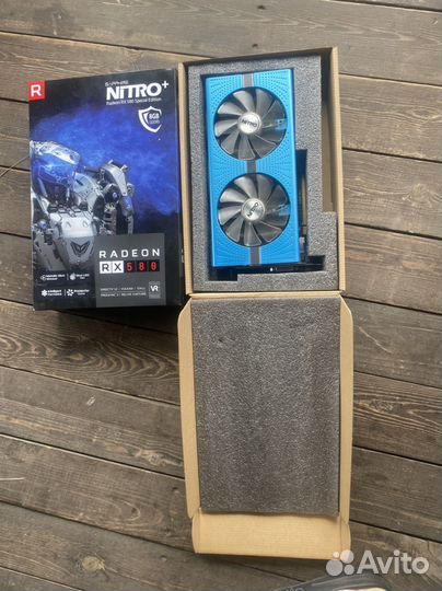 Видеокарта sapphire nitro + Radeon rx580 8 gb