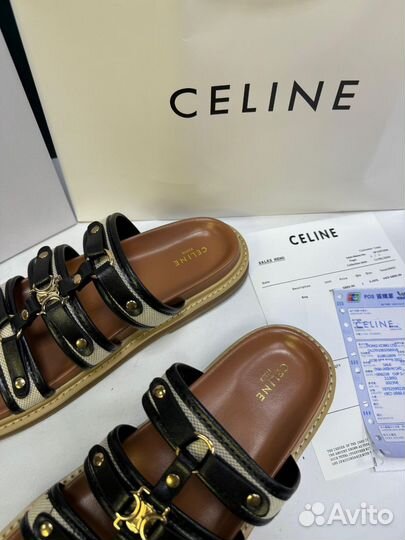 Шлепки Celine