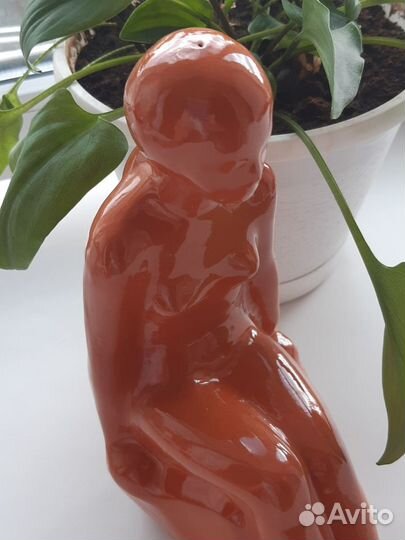 Статуэтка периода ссср. Девушка ню