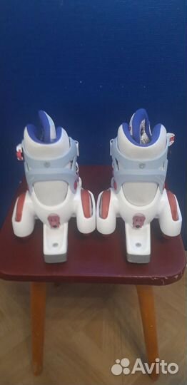 Роликовые коньки детские раздвижные
