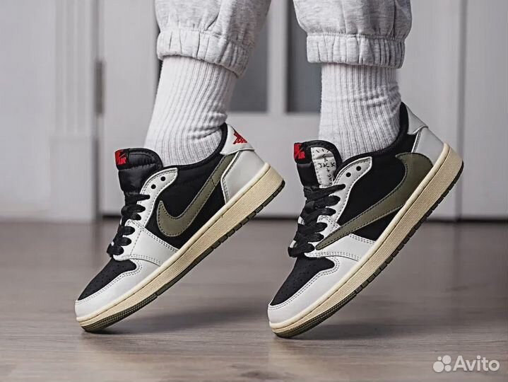 Travis Scott x Air Jordan 1 Low OG Olive