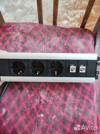 Блок встраиваемых розеток evoline