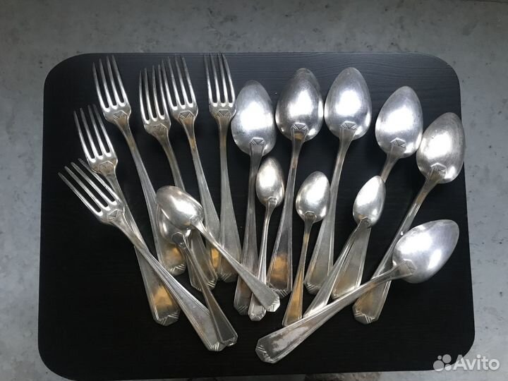 Старинный столовый набор Франция