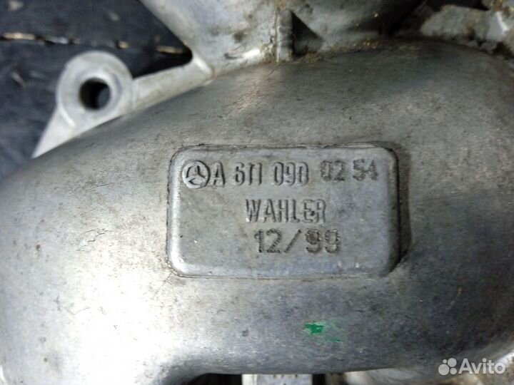 Клапан EGR Mercedes-Benz Sprinter OM611 2.2 CDi