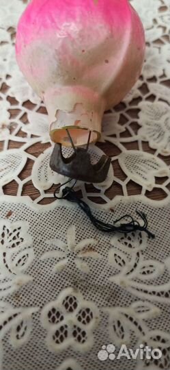 Винтажные елочные игрушки СССР 2 клубнички