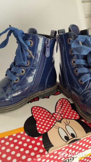 Ботинки демисезонные для девочки 23 размер осенние