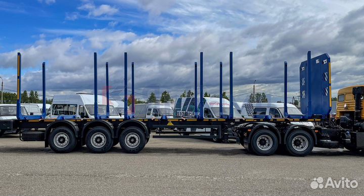 Полуприцеп лесовоз (сортиментовоз) ТЗА 588511, 2022