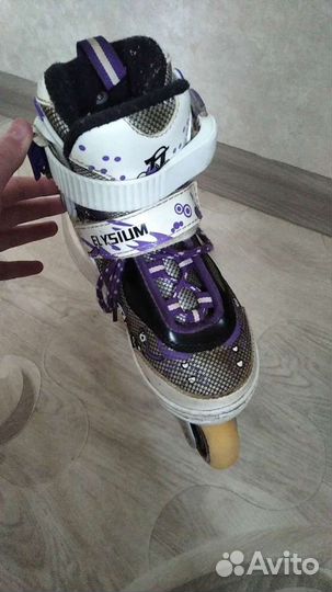 Детские ролики раздвижные и защита