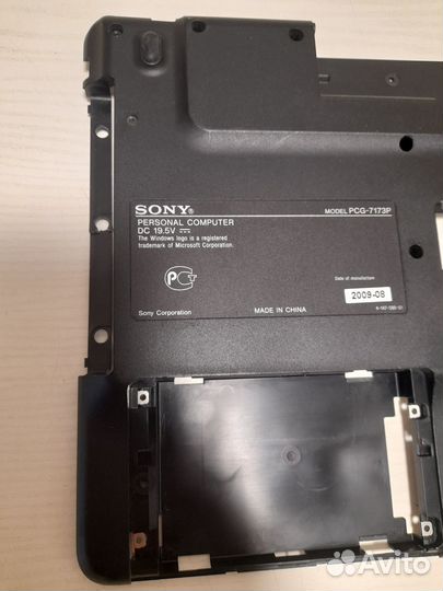 Ноутбук на запчасти sonypcg 7173P 2009г