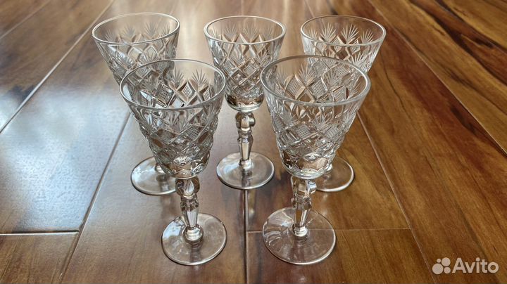 Хрустальные рюмки СССР