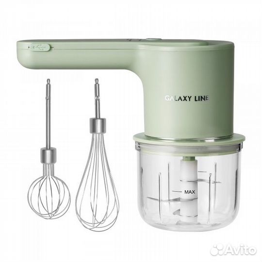 Миксер Galaxy line GL2234, зеленый