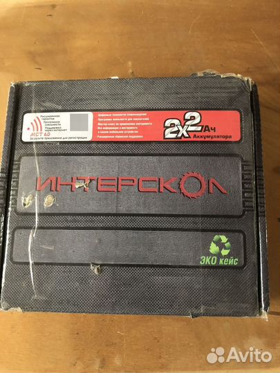 Шуруповерт интерскол