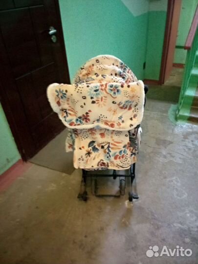 Детские санки с колесами