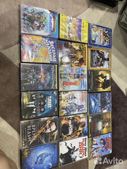 Двд диски фильмы и мультфильмы