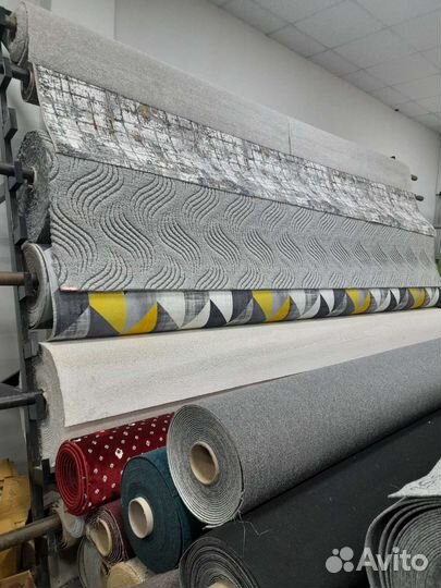 Ковролин палас новый