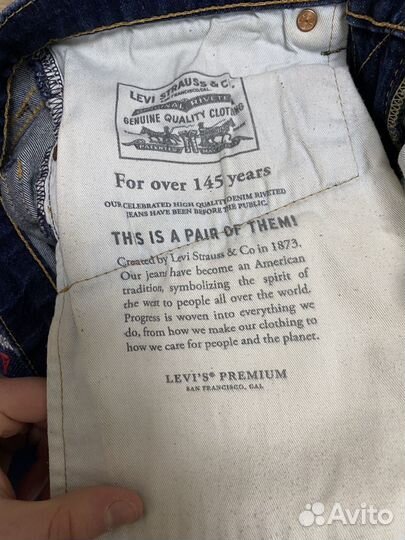 Джинсы levis 502