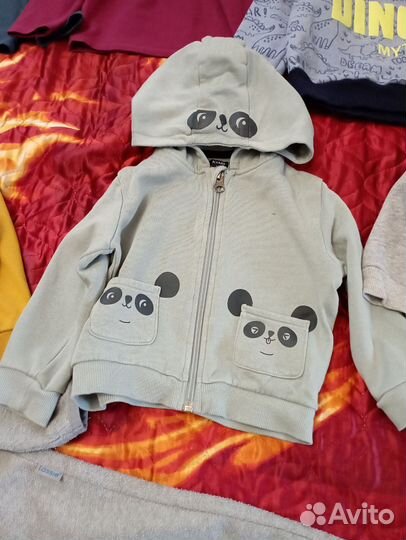 Детские вещи пакетом на мальчика 86 92