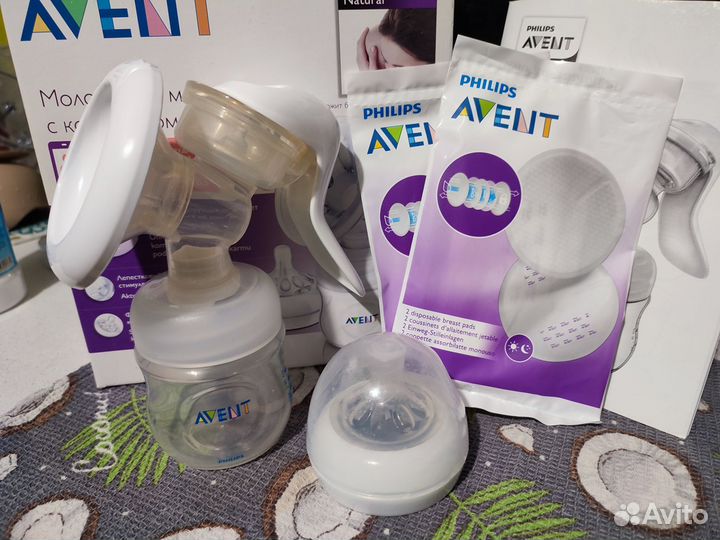 Молокоотсос avent ручной