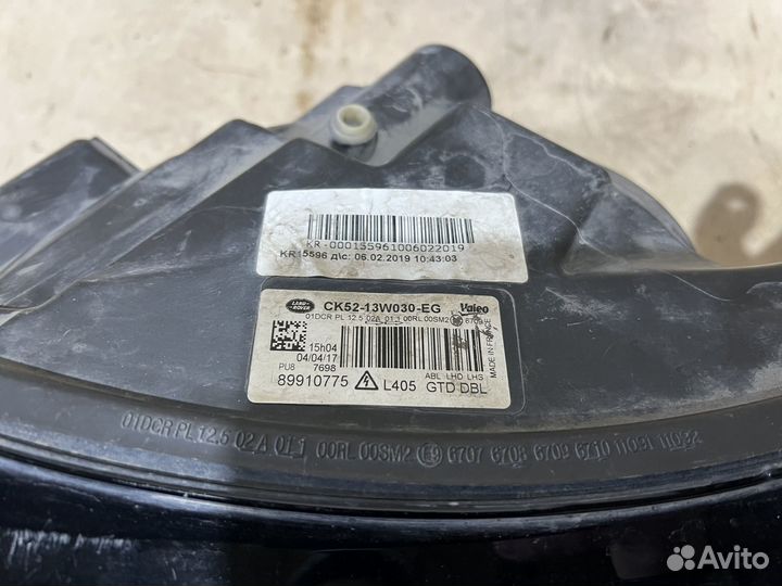 Фара land rover range rover 405 (деф креп)