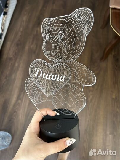 Ночник с именем