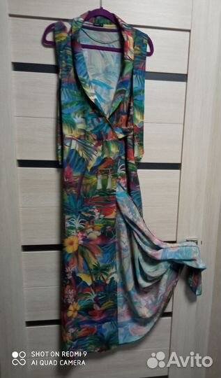 Платье-сарафан летнее с запахом