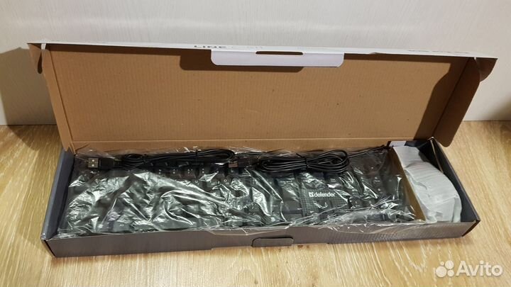 Клавиатура и мышь Defender Line C-511 RU (новые)