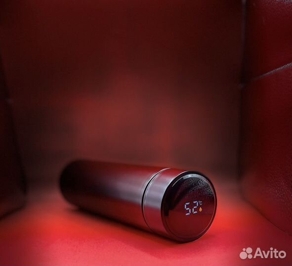 Термос в подорочной упаковки с датчиком