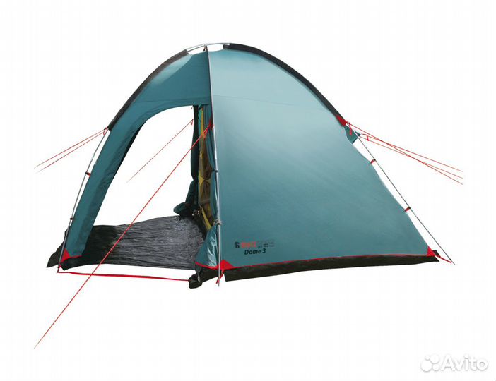 Палатка 4 местная высокая Btrace Dome 4 новая