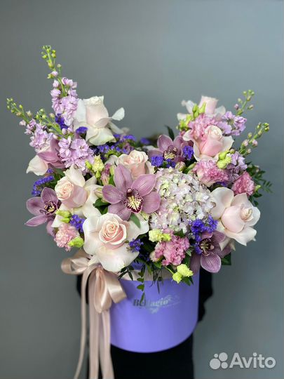 Цветы, букеты, коробки с доставкой